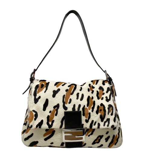 cheetah fendi bag|fendi baguette silver.